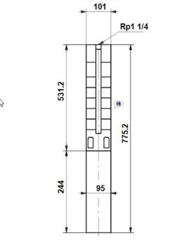 SP 1A-18 Grundfos 0,55 Kw Unterwasserpumpe 08001K18